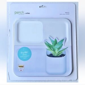 Perch White Wally Organizer Base-NWT